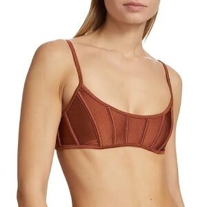 Zimmermann Alight Corset Bikini Top